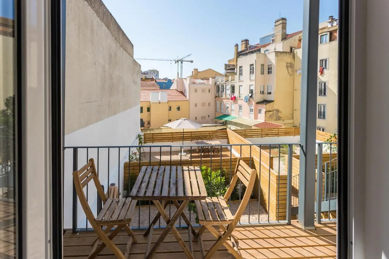 Lägenhet Flh Intendente Modern Terrace Lisboa